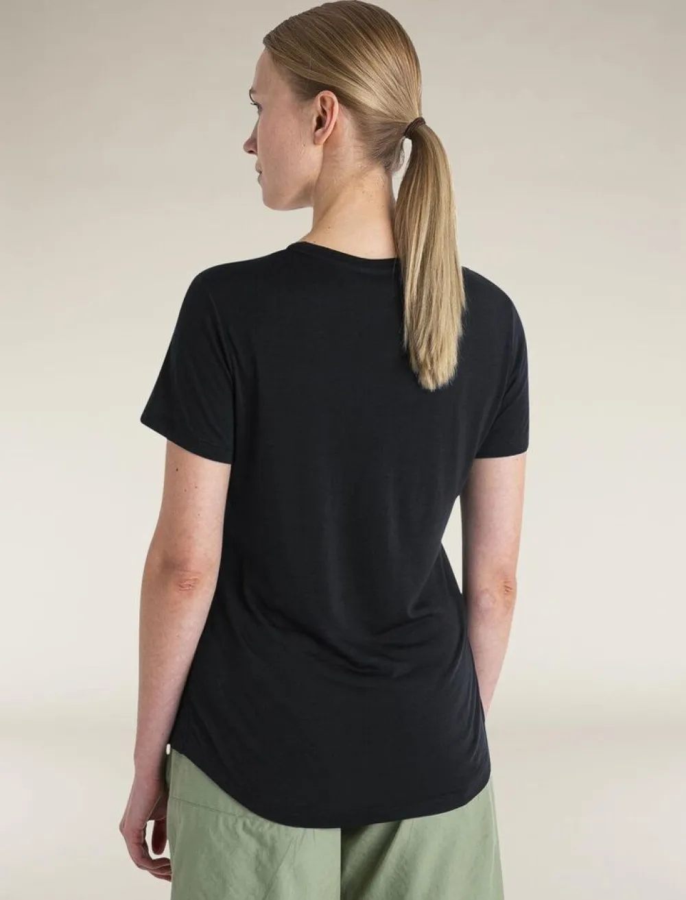 DAMES Icebreaker Shirts Dames|W Merino 125 Cool-lite Sphere III SS scoop