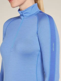 DAMES Icebreaker Ondergoed Dames|W Merino 200 LS Half Zip