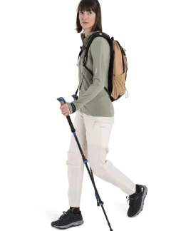 DAMES Icebreaker Vesten|W Merino 260 Quantum IV LS zip hoodie