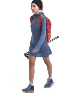 DAMES Icebreaker Vesten|W Merino 260 Quantum IV LS zip hoodie
