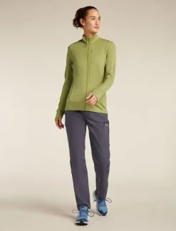 DAMES Icebreaker Vesten|W Merino 260 Quantum IV LS Zip