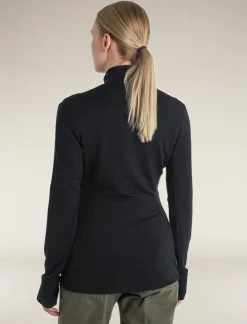 DAMES Icebreaker Vesten|W Merino 260 Quantum IV LS Zip