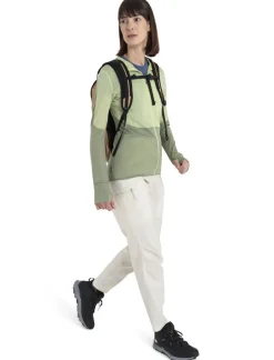 DAMES Icebreaker Vesten|W Merino 200 Realfleece Descender LS zip hoodie