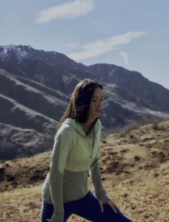 DAMES Icebreaker Vesten|W Merino 200 Realfleece Descender LS zip hoodie