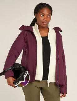 DAMES Icebreaker Ondergoed Dames|W Merino 260 Tech LS Scoop