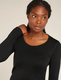 DAMES Icebreaker Ondergoed Dames|W Merino 260 Tech LS Scoop