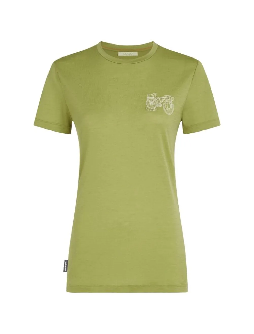 DAMES Icebreaker Shirts Dames|W Merino 150 Tech Lite ss Tee Adventure Ride