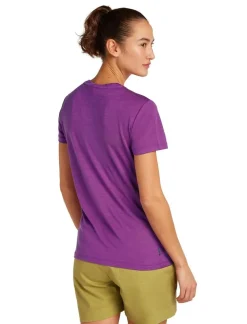 DAMES Icebreaker Shirts Dames|W Merino 150 Tech Lite ss Tee Sparkling Stars