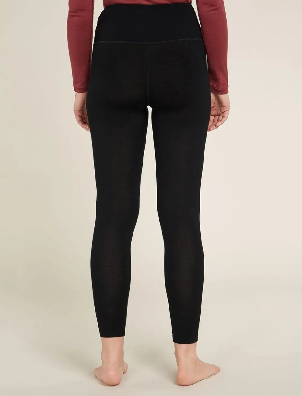 DAMES Icebreaker Ondergoed Dames|W Merino 260 Tech High Rise Leggings