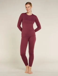 DAMES Icebreaker Ondergoed Dames|W Merino 260 Tech High Rise Leggings