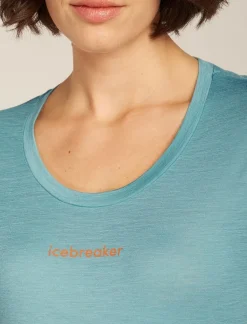 DAMES Icebreaker Shirts Dames|W Merino 150 Tech Lite SS Scoop Tee 30th Anniv