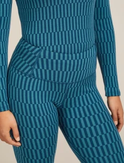 DAMES Icebreaker Ondergoed Dames|W Merino 260 Tech Vertex High Rise Leggings Snow G