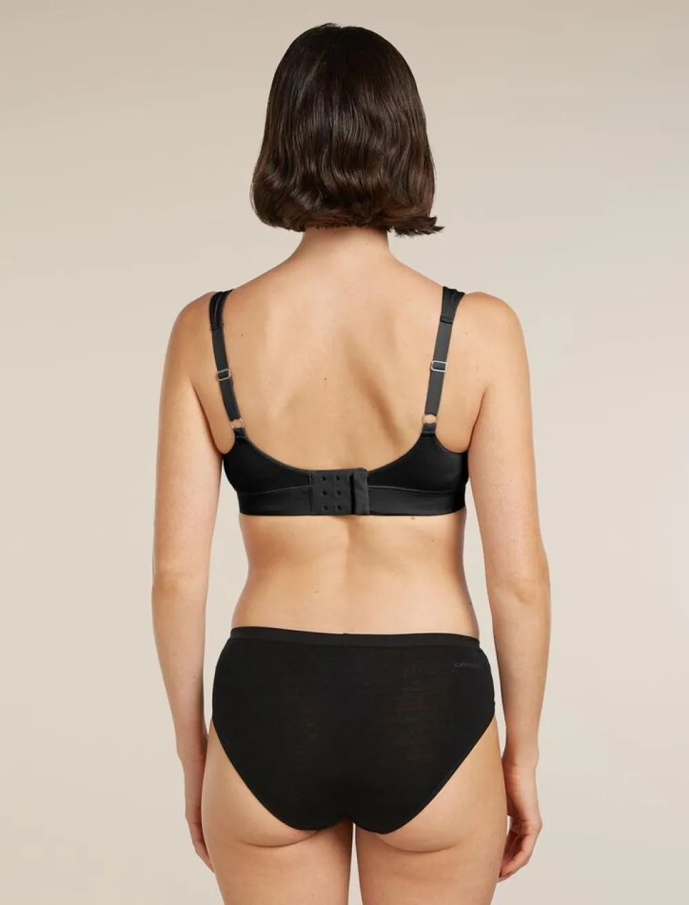 DAMES Icebreaker Ondergoed Dames|W Merino Queens Clasp Bra