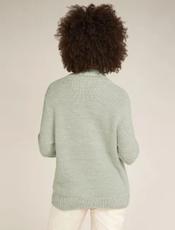 DAMES Icebreaker Truien|W Seevista funnel neck