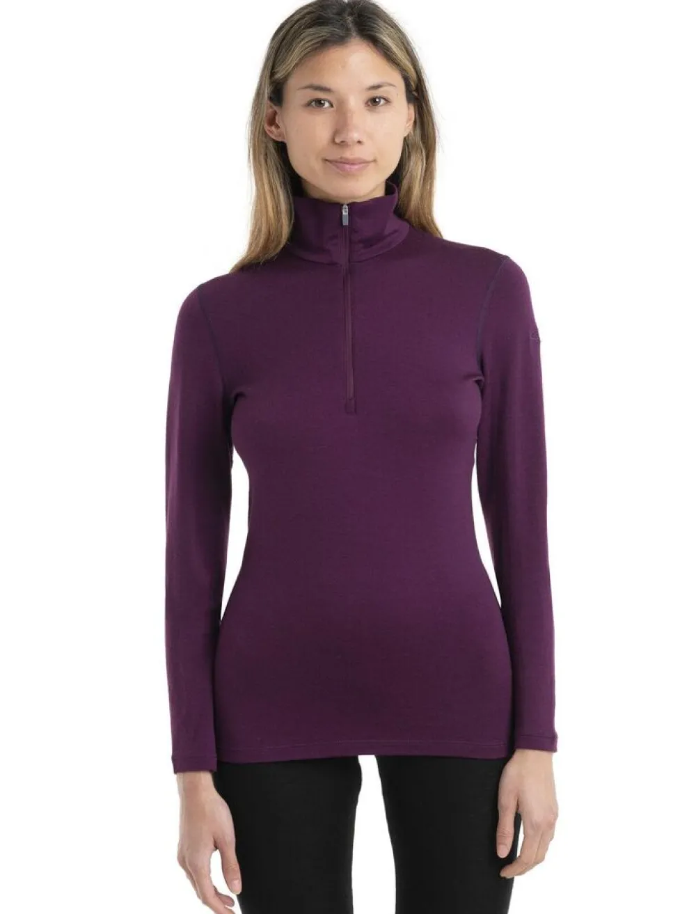 DAMES Icebreaker Ondergoed Dames|Wmns 260 tech LS half zip