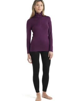 DAMES Icebreaker Ondergoed Dames|Wmns 260 tech LS half zip