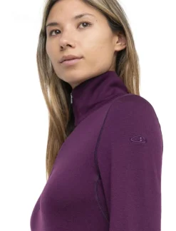 DAMES Icebreaker Ondergoed Dames|Wmns 260 tech LS half zip