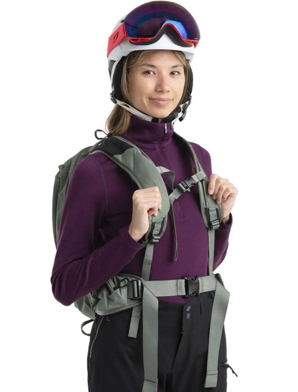 DAMES Icebreaker Ondergoed Dames|Wmns 260 tech LS half zip