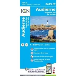 IGN Frankrijk|0419ET Audierne Pointe du Raz