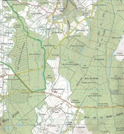 IGN Frankrijk|2722ET Avallon Vézelay