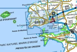 IGN Frankrijk|0417ET Brest Pointe st-Mathieu