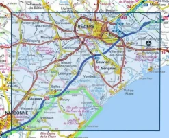 IGN Frankrijk|2545ET Béziers