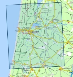 IGN Frankrijk|1340ET Mimizan Lac d'Aureilhan