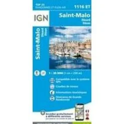 IGN Frankrijk|1116ET Saint-Malo Dinard