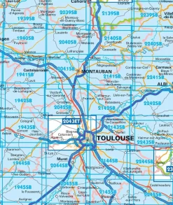 IGN Frankrijk|2043ET Toulouse