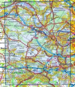 IGN Frankrijk|2214ET Versailles Forêts de Marly et