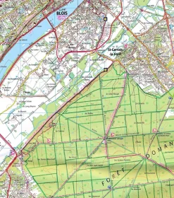 IGN Frankrijk|2121OT Blois Chambord Cheverny