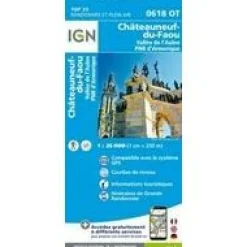 IGN Frankrijk|0618OT Châteauneuf-du-Faou