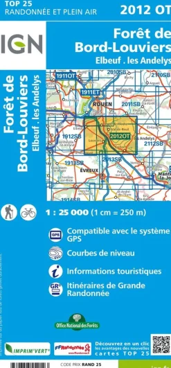 IGN Frankrijk|2012OT Forêt de Bord Louviers