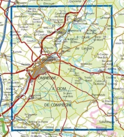 IGN Frankrijk|2511OT Forêts de Compiègne et