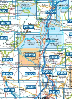 IGN Frankrijk|2836OT Gerbier de Jonc, Mézenc