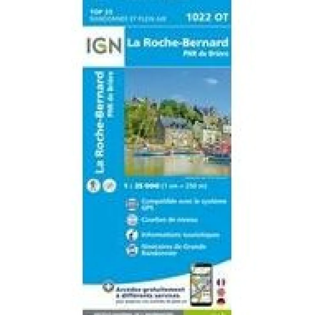 IGN Frankrijk|1022OT La Roche-Bernard