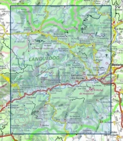 IGN Frankrijk|2543OT Lamalou-les-Bains