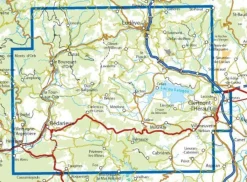IGN Frankrijk|2643OT Lodève Bédarieux Lac du Salagou