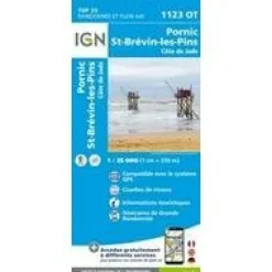 IGN Frankrijk|1123OT Pornic Saint-Brévin-les-Pins