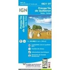 IGN Frankrijk|0821OT PresquÍle de Quiberon