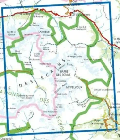 IGN Frankrijk|Wandelkaart 3436et Meije - Pelvoux