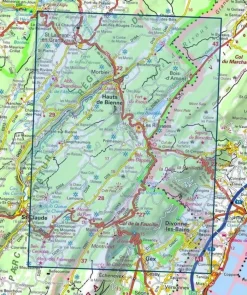 IGN Frankrijk|Wandelkaart 3327et Morez Les Rousses