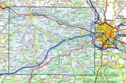 IGN Frankrijk|Wandelkaart Fismes/Gueux 2712 1:25.000