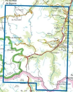 IGN Frankrijk|Wandelkaart Néouville/vallee d aure 1748ETR 1/25