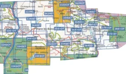 IGN Frankrijk|Wandelkaart 3541ot Annot - St-André les Alpes