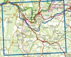 IGN Frankrijk|Wandelkaart 3330ot Bellegarde-sur-Valserine