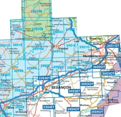 IGN Frankrijk|Wandelkaart 3328ot Crêt de la Neige