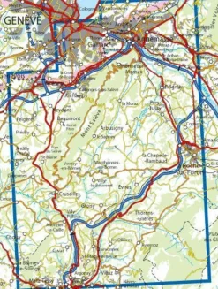 IGN Frankrijk|Wandelkaart 3430ot Mont Salève