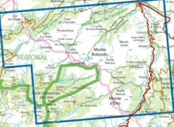 IGN Frankrijk|Wandelkaart 4251ot Monte d'Oro Monte Rotondo
