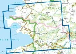 IGN Frankrijk|Wandelkaart 4150ot Porto - Calanche de Piana
